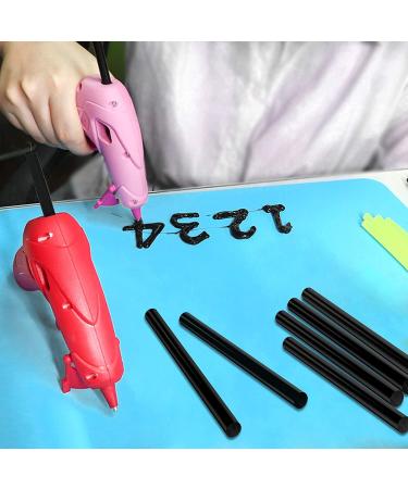 Multi-Temp All-Purpose Mini Hot Glue Gun Sticks Refills - 120 Count Black 0.27 Diameter - Buy Online on SooperMarket.com