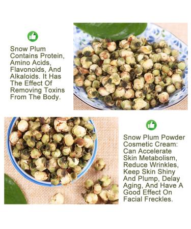 Buy Organic Snow Plum Blossom Tea | Anti-Aging Dried Flowers Tea - 60g - Buy Online on SooperMarket.com