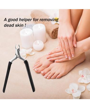 DHWEKU Professional Cuticle Nippers Sharp Cuticle Remover Cuticle Nippers Made of Stainless Steel with Non-Slip Handle for Precise Removal of Excess Cuticles Cuticle Scissors for Nail and Toenail - Buy Online on SooperMarket.com