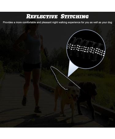 Double Dog Leashes - Reflective 360 Rotatable Adjustable for Training & Walking - International Shipping Available - Buy Online on SooperMarket.com