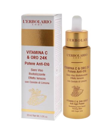Vitamin C & 24K Gold Anti-Ageing Face Serum - Radiant Skin Youthful Glow International Shipping - Buy Online on SooperMarket.com