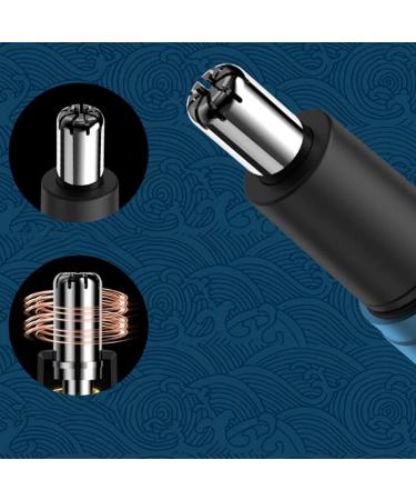 TEMKIN Nose Hair Trimmer | Professional Painless Ear & Nose Hair Trimmer for Men | Waterproof Stainless Steel Blade for Eyebrow & Facial Hair - Buy Online on SooperMarket.com
