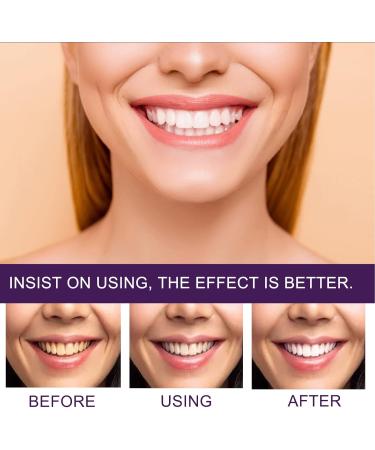 Purple Toothpaste for Sensitive Teeth - Deep Cleaning & Stain Removal 50ml | Gentle Whitening Color Corrector - Buy Online on SooperMarket.com