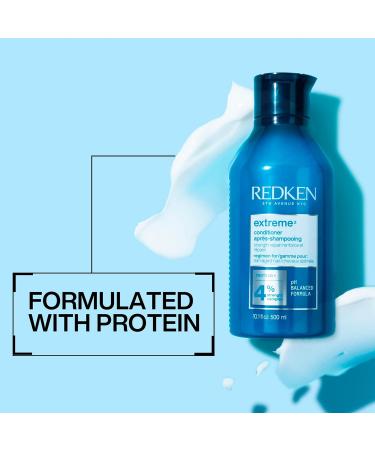 Redken Extreme Conditioner | Repairs & Strengthens Damaged Hair | Adds Flexibility | 66% More | 500ml - Buy Online on SooperMarket.com