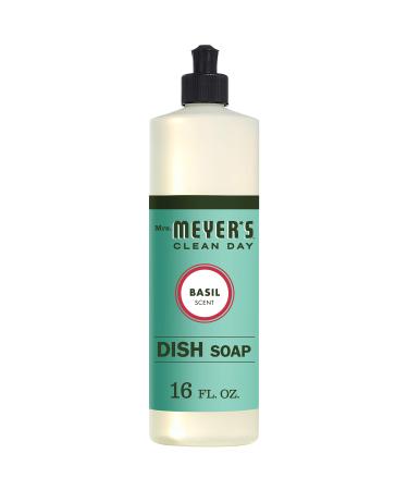 Mrs. Meyer's Clean Day Liquid Dish Soap - 16 oz - Basil - 2 pk