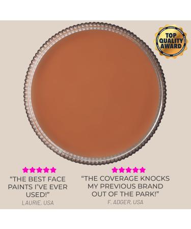 Blue Squid PRO Classic Tan Face Paint - 30g Water Activated Makeup for Adults & Kids - Halloween SFX Facepaint - Buy Online on SooperMarket.com