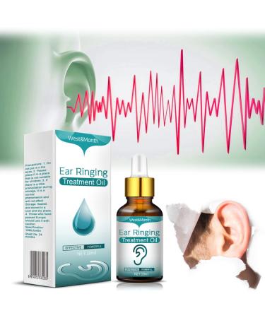 Japanese Ear Ringing Treatment Oil All Natural Herbal Ear Ringing Remedy Drops for Relief Ear Ringing Reduce Ear Pain Improve Listening (1pcs)