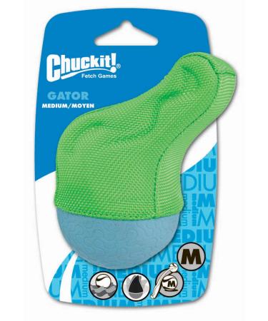 Carmex Chuckit CU188201 Amphibious Gator Diver Floating Ball Compatible with Launchers M Medium Gator