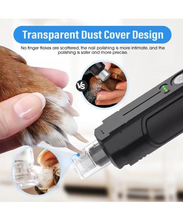 Journeyside 3-Speed Claw Grinder for Dogs & Cats | Quiet LED-Enhanced Nail Trimmer for All Sizes - Buy Online on SooperMarket.com