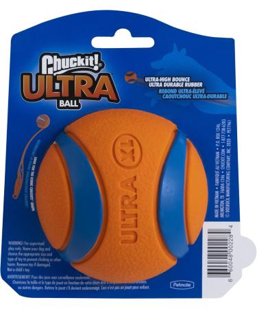Chuckit Ultra Ball XLarge for Dogs - 8.5 cm Waterproof & Durable Dog Ball - Compatible with Chuckit Launchers - Multi-Colored 1-Pack - Buy Online on SooperMarket.com