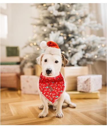 Shop Lionheart Glory Dog Haller Christmas Bib - Washable Soft Cotton Adjustable Neckerchief for Small Dogs - Red 1 Pack - Buy Online on SooperMarket.com
