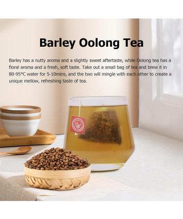 Hempfangling Gersten-Oolong Tea | Natural Herbal Blend for Mind Revitalization Fear Relief Blood Sugar Regulation & Cholesterol Lowering | 20 Tea Bags - Buy Online on SooperMarket.com