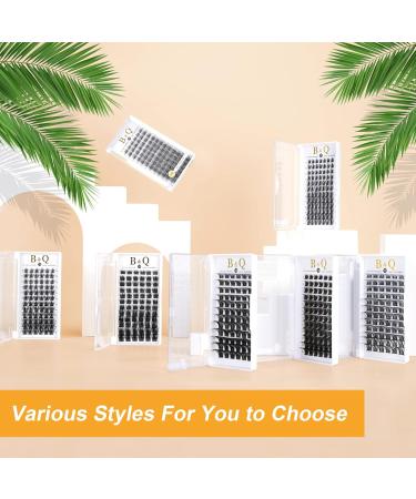 Buy 72 Pcs DIY Individual Eyelash Extensions - Reusable Wispy & Fluffy Eyelashes for Beginners (D-10mm B20) - Perfect for At-Home Use - Buy Online on SooperMarket.com