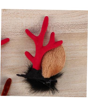 minkissy 2 Pairs Hair Clips Kids Hairpin Child Antlers Headband - Buy Online on SooperMarket.com