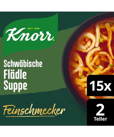 Buy Knorr Gourmet Swabian Fl rle Soup - Fast Hearty No Additives - 15x2 Plates - Buy Online on SooperMarket.com
