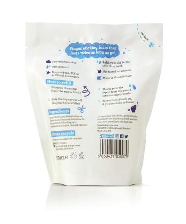 Scrubbington's Children's Foaming Hand & Face Wash Refill Pouch - 200ml for Sensitive Skin | International Shipping Available - Buy Online on SooperMarket.com