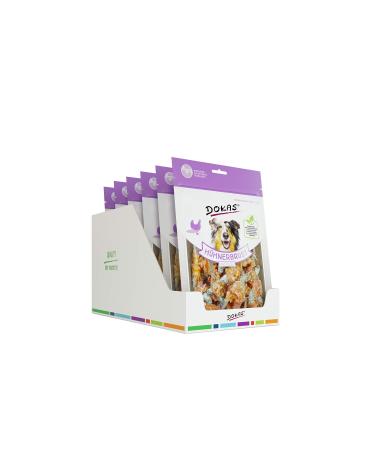 Doka's grain -free Premium snack with chicken breast & fish for dogs - ideal for in between 220 g (6 -pack) chicken 220 g (6 Pack)