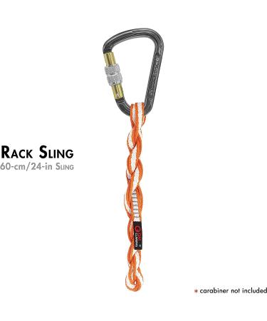 GM CLIMBING 11mm UHMWPE Sling Runner 22kN CE UIAA Certified Orange 30cm / 12inch - Buy Online on SooperMarket.com