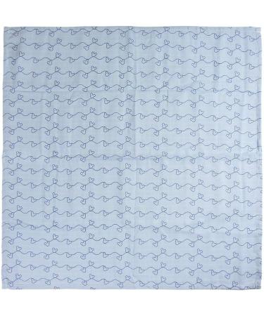 ARTESANIA CERDA Mickey Mouse Baby Boy's Muslin Neck Scarf Blue & Red (70x70 cm) - Buy Online on SooperMarket.com