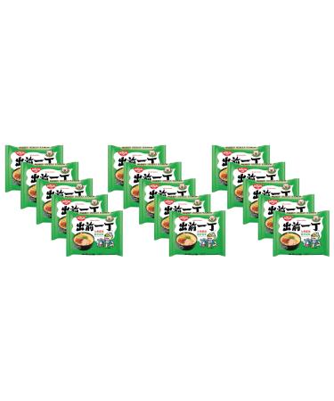 Nissin Kyushu Tonkotsu Flavour Demae Ramen Instant Noodle 100g (Pack of 15) by CNMART