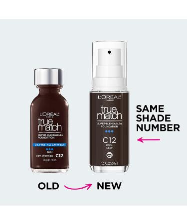 L'Oreal Paris True Match Super-Blendable Foundation SPF 17 N3 Light Medium 1 Fl Oz - Pack of 1 - Buy Online on SooperMarket.com