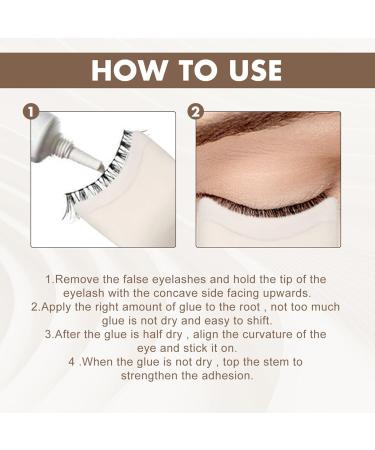Mini False Eyelash Applicator Lashes Buddy Makeup Tools False Eyelash Auxiliary Clip Easy Beauty Makeup Cosmetic Tool 5Pcs False Eyelash Auxiliary Clip WHITE - Buy Online on SooperMarket.com
