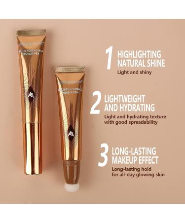Anglicolor Contour Stick - Liquid Bronzer Wand for Face (02 Fair/Medium) - Buy Online on SooperMarket.com