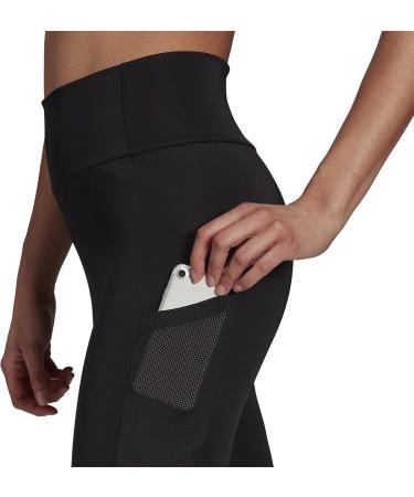 adidas Women's Big Logo Sport Tights - Small - Black/Rose Tone/White - Buy Online on SooperMarket.com