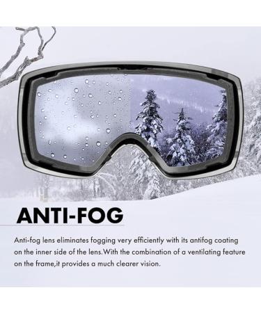 ZERO TECH BASE Oakley Crowbar Snow Goggle Replacement Lens - Ski/Snowboard - Buy Online on SooperMarket.com