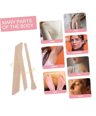Beavorty 750 Pcs Wax Sticks for Hair Removal - High-Quality Wax Strips & Wooden Applicator - Ideal Beauty Tool for Smooth Skin - Buy Online on SooperMarket.com