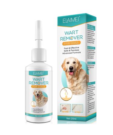 Tioueo Dog Skin Tag Remover Cleaner Dog Wart Remover - Effective & Safe Solution for Canine Wart Skin Tags Corns Callus Painless and No Harm Wart Removal