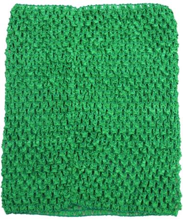 4pcs Crochet Tube Top Tutu Dress Set for Baby Girls | Sparkling Emerald Skirt Pettiskirt | Size 7x9 - Buy Online on SooperMarket.com