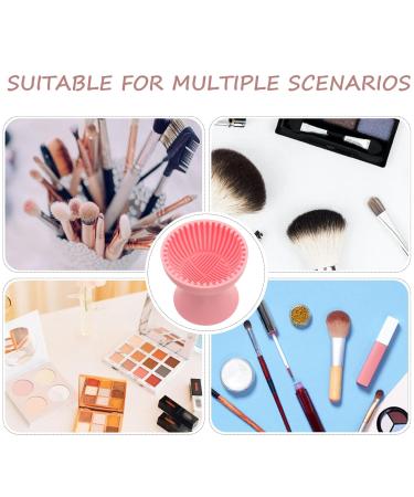 NOLITOY Makeup Brush Cleaning Bowl & Mat - Portable Silicone Tool for Art & Cosmetic Brushes - Travel-Friendly Washing Solution - Buy Online on SooperMarket.com