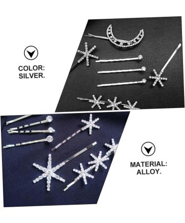 Gogogmee Clip Hair Accessories for Hair Decorations Bling Hair Pearl Hair Accessories Barrettes for Women Jeweled Barrettes Flower Decor Rhinestone Bobby Pins Fashion Hair Pin - Buy Online on SooperMarket.com