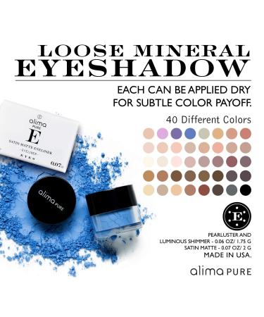 Alima Pure Mauve Loose Mineral Eyeshadow - Natural Vegan Makeup (Bramble .07 oz/2g) - Buy Online on SooperMarket.com