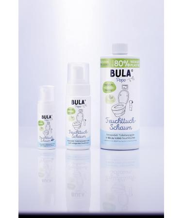 Bula Popo Refill Bottle 750 ml - Eco-Friendly Alternative to 1000 Wet Wipes | Natural Ingredients for Sustainable Care - Buy Online on SooperMarket.com