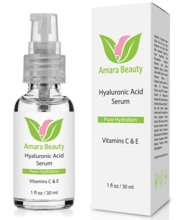 Hyaluronic Acid Serum for Skin with Vitamin C & E 1 fl. oz.