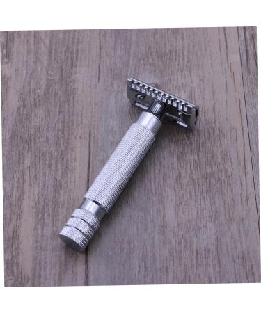 Premium Stainless Steel Safety Razor for Men - Eco-Friendly Wood Handle | Best Shaving Experience - Buy Online on SooperMarket.com