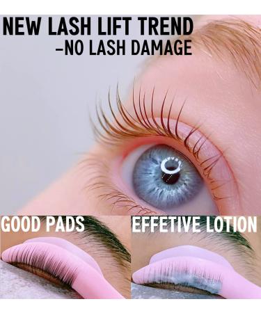 Lash Lift & Brow Lamination Kit - DIY Eyelash Perm with 10ml Airless Pump | Easy At-Home Use | 15+ Applications | Lasts 6 Weeks | 8pc Set - Buy Online on SooperMarket.com