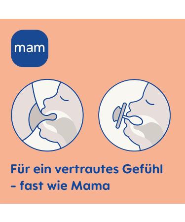 Buy Mam Supreme Night Schnuller Set - Bright Baby Pacifiers for Healthy Dental Development Prevents Skin Irritation 0-6 Months Dog/Elephant Design Includes Pacifier Box - Buy Online on SooperMarket.com