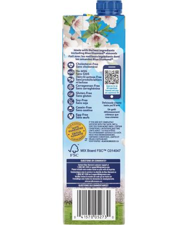 Blue Diamond Almond Breeze Vanilla Vanilla 946 ml (Pack of 1) - Buy Online on SooperMarket.com