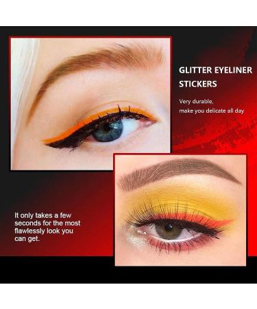Cat Eye Makeup Double Eyelid Sticker: 36 Reusable Eyeliner and Lash Enhancer Stickers - Buy Online on SooperMarket.com
