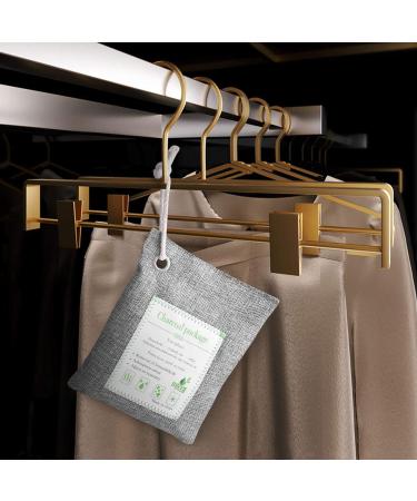 UNIROI 10 Pack Bamboo Charcoal Bags - Activated Charcoal Absorbent Bags for Home, Shoes, Car, Pet, Closet - Buy Online on SooperMarket.com