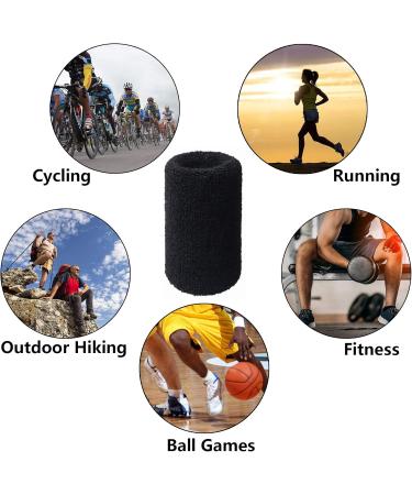 Niuhong 4 Pcs Stretchy Bracelet Welding Tapes - Comfortable & Breathable Cotton Bands for Fitness Running & Ball Games - Flexible Wristband Equipment - Buy Online on SooperMarket.com