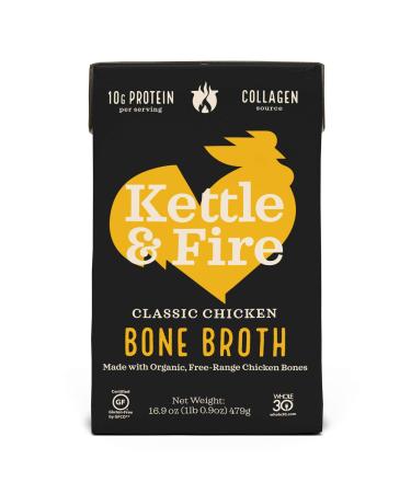 Kettle and Fire Bone Broth Chicken - 16.2 fl. oz.