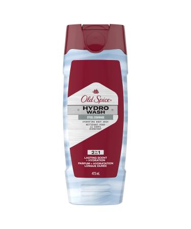 Old Spice Hydro Wash Body Wash Hardest Working Collection Steel Courage 16 oz hydro wash 16 Fl Oz (Pack of 1)
