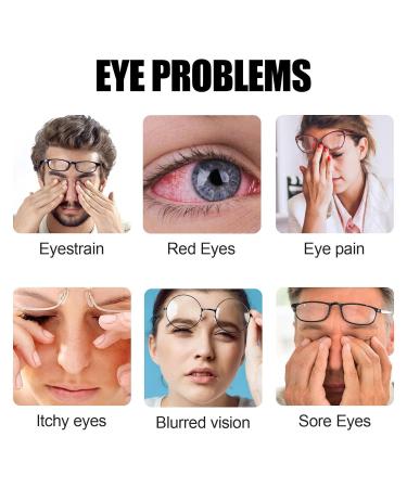 Eye Mask for Dry Eyes Dark Circles Relief - Ideal Gift for Women Men - 20 Units/Box - White - 1 Count - Buy Online on SooperMarket.com