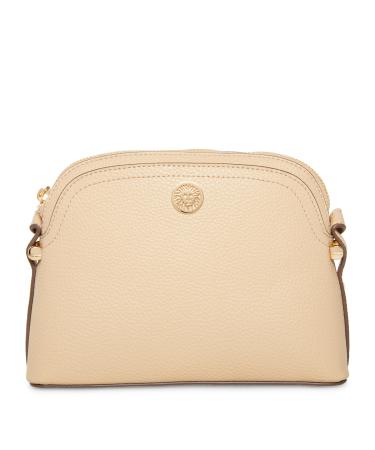 Anne Klein Dome Crossbody Oat Milk