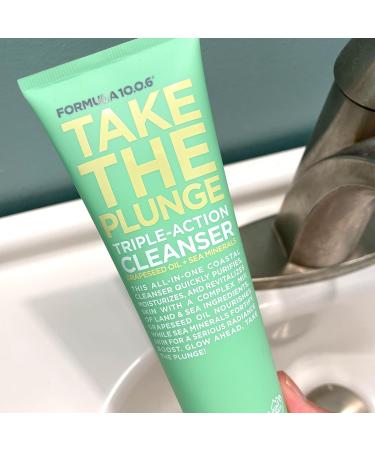 Buy FORMULA 10.0.6 Take They Plunge Triple-Action Cleanser with Grapeseed Oil & Sea Minerals - International Shipping Available - Buy Online on SooperMarket.com