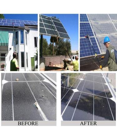 photovoltaic cleaner window cleaning pole Photovoltaic Panel Cleaning Window Clean 3-12m Water Fed Telescopic Brush Extendable Cleaner Conservatory Roof Cleaning Tools / 7m Rod / 30cm Bru 7m Rod 30cm brush head - Buy Online on SooperMarket.com